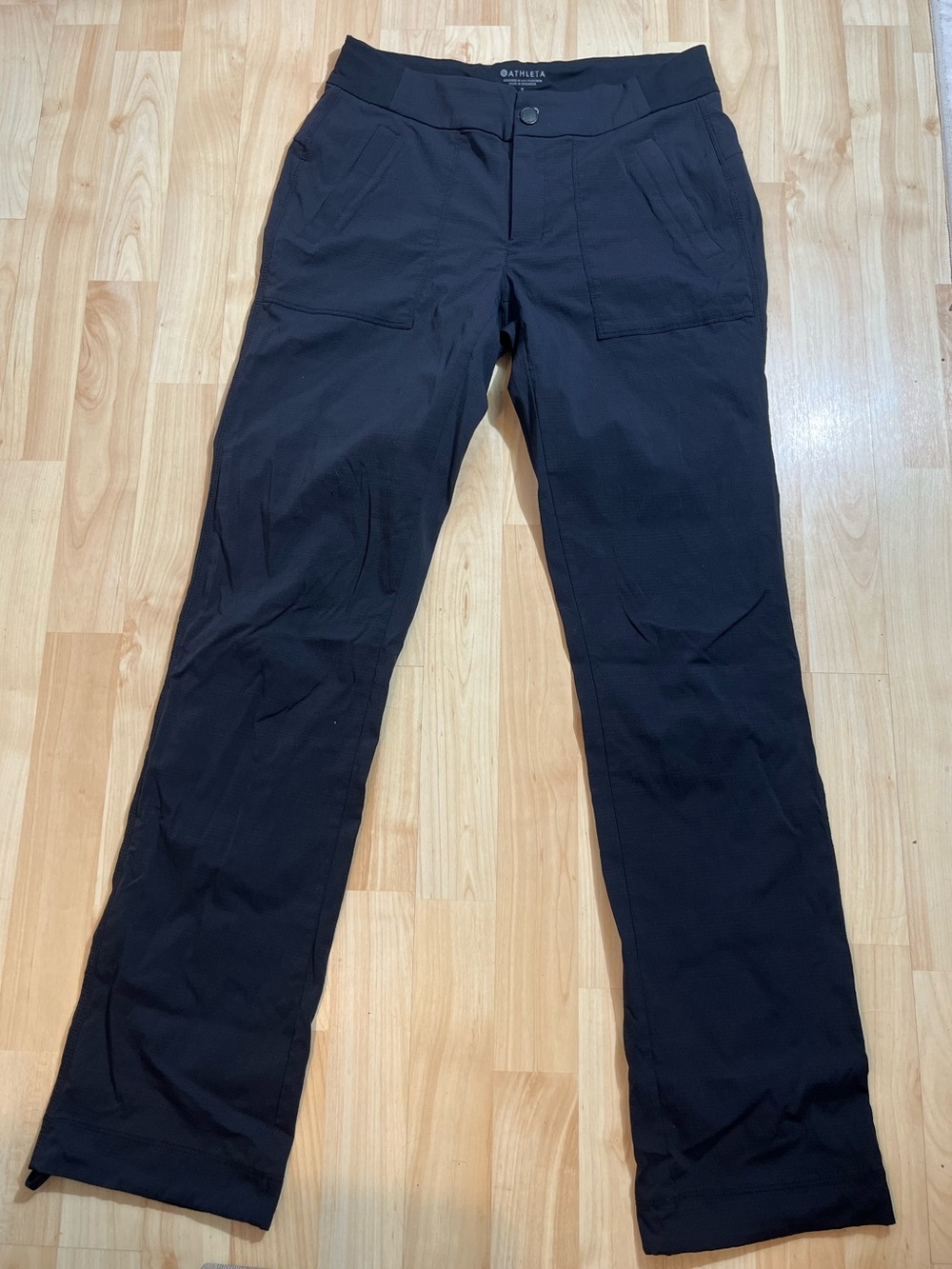 Athleta Activewear Womens Jogger Pants Size 2 Black Pullon